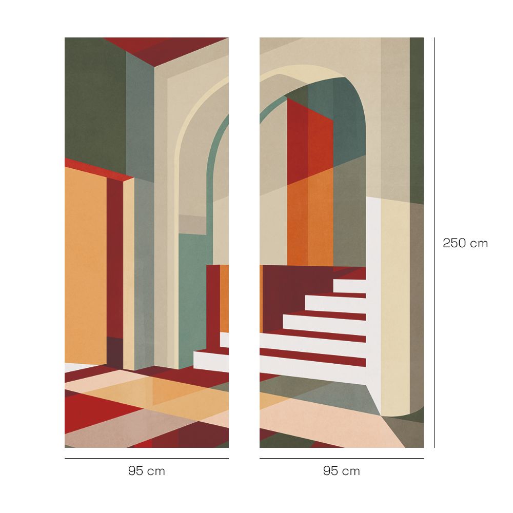 Papier peint "Décor architectural contemporain"