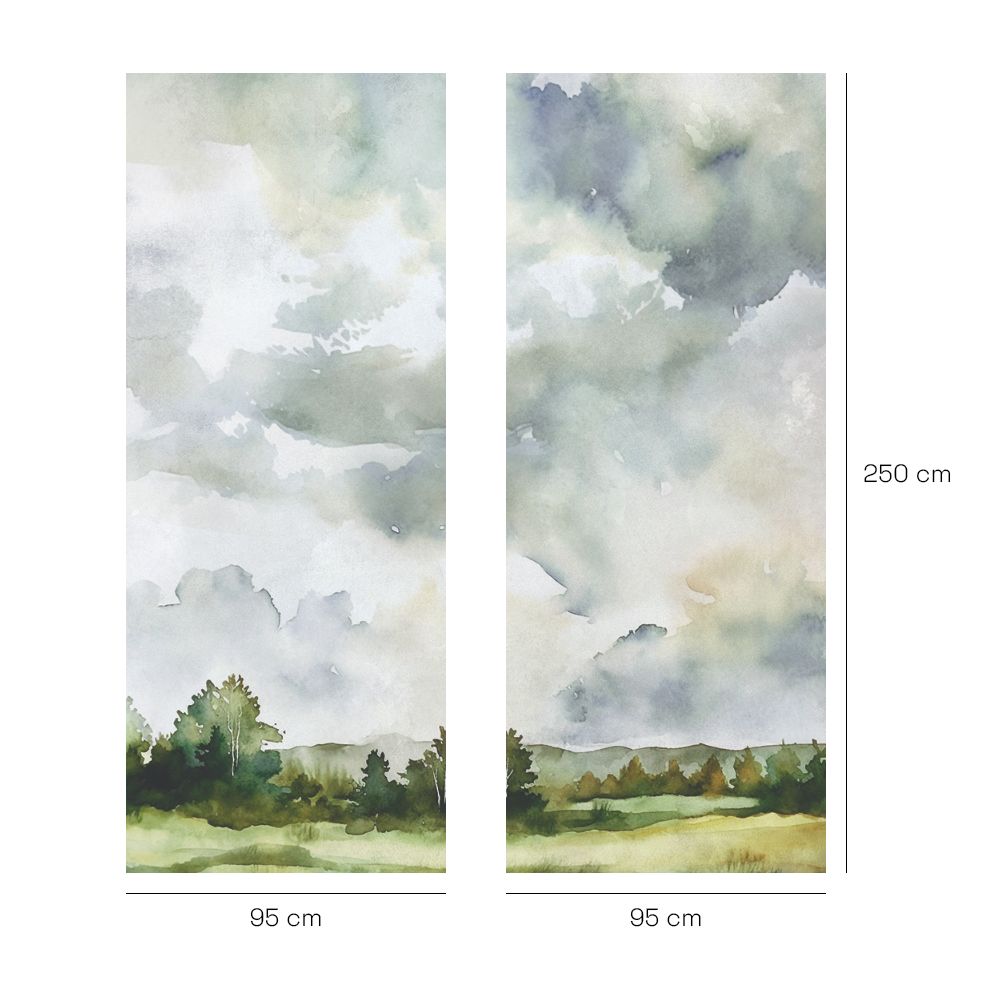 Papier peint "Scène naturelle relaxante"