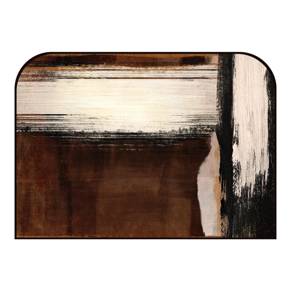 Tête de lit abstrait – vue d'ambiance