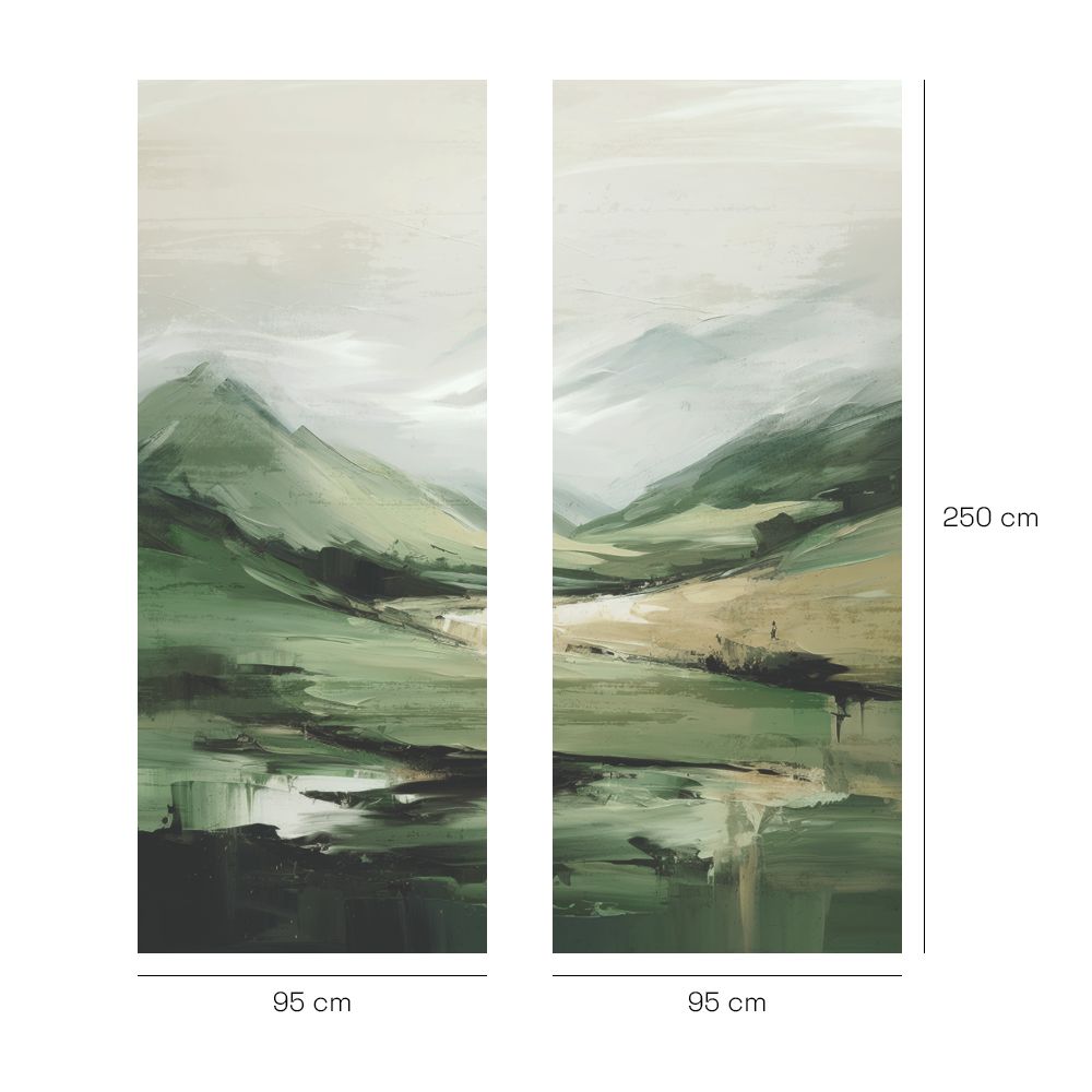 Papier peint "Paysage tranquille"