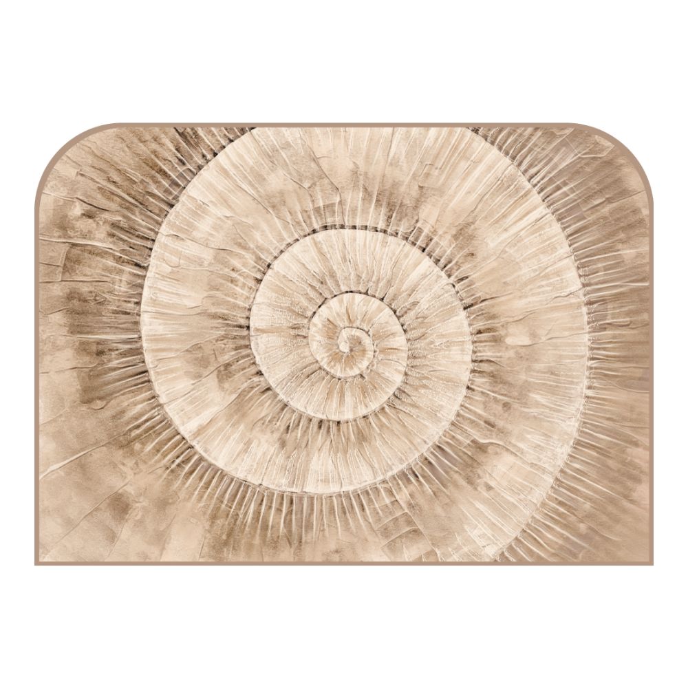 Tête de lit spirale – vue d'ambiance