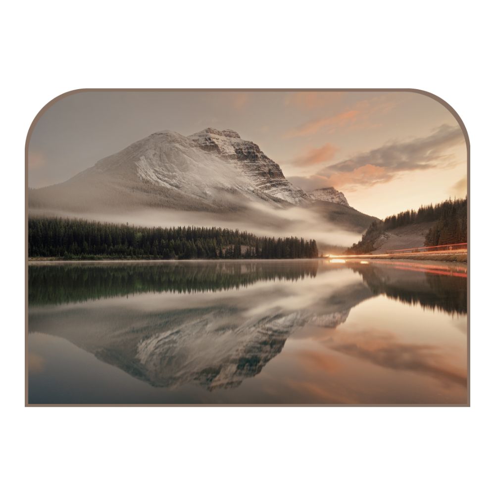 Tête de lit montagne – vue d'ambiance