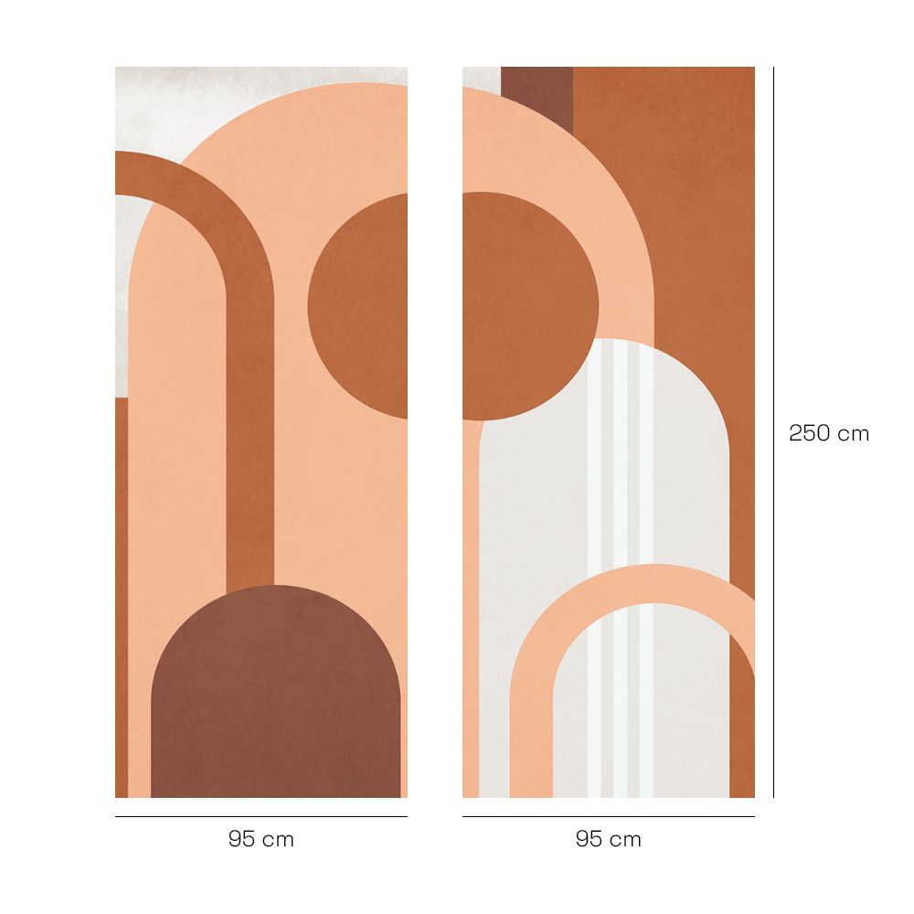 Papier peint "Formes modernes"