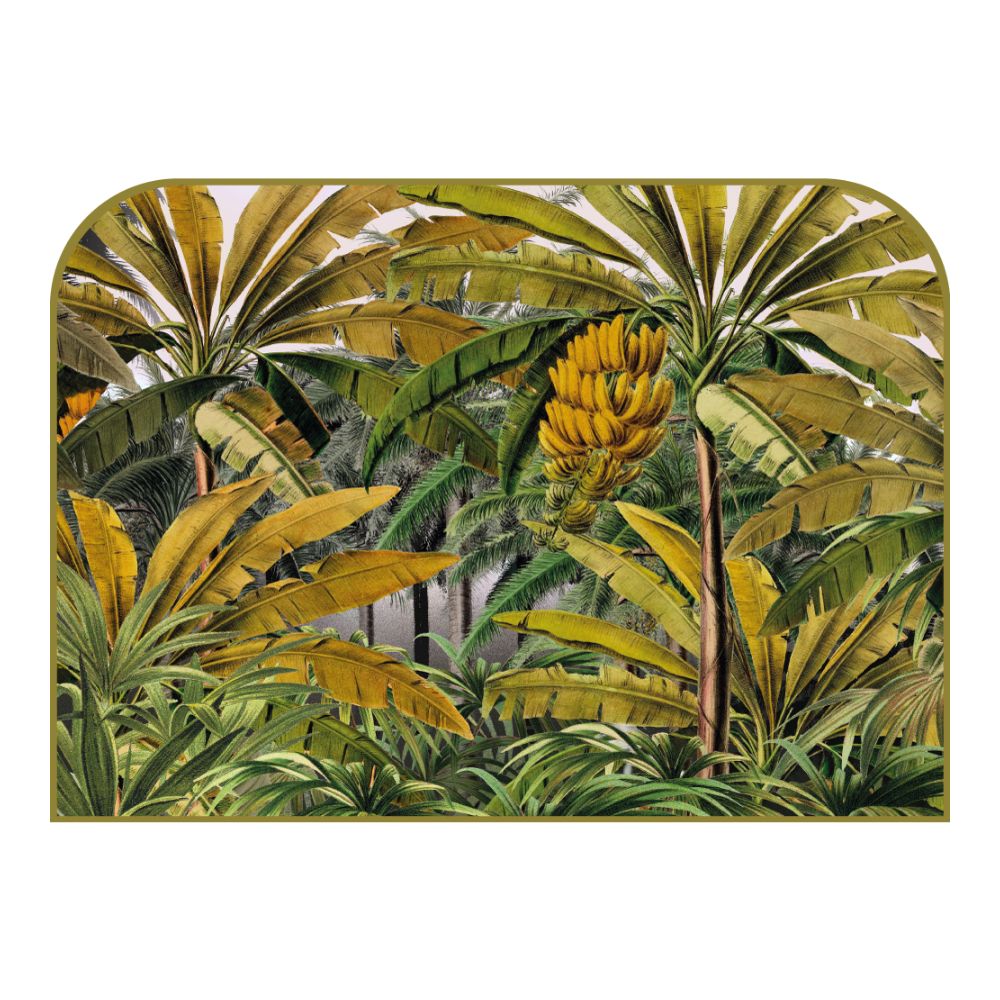 Tête de lit bananier – vue d'ambiance