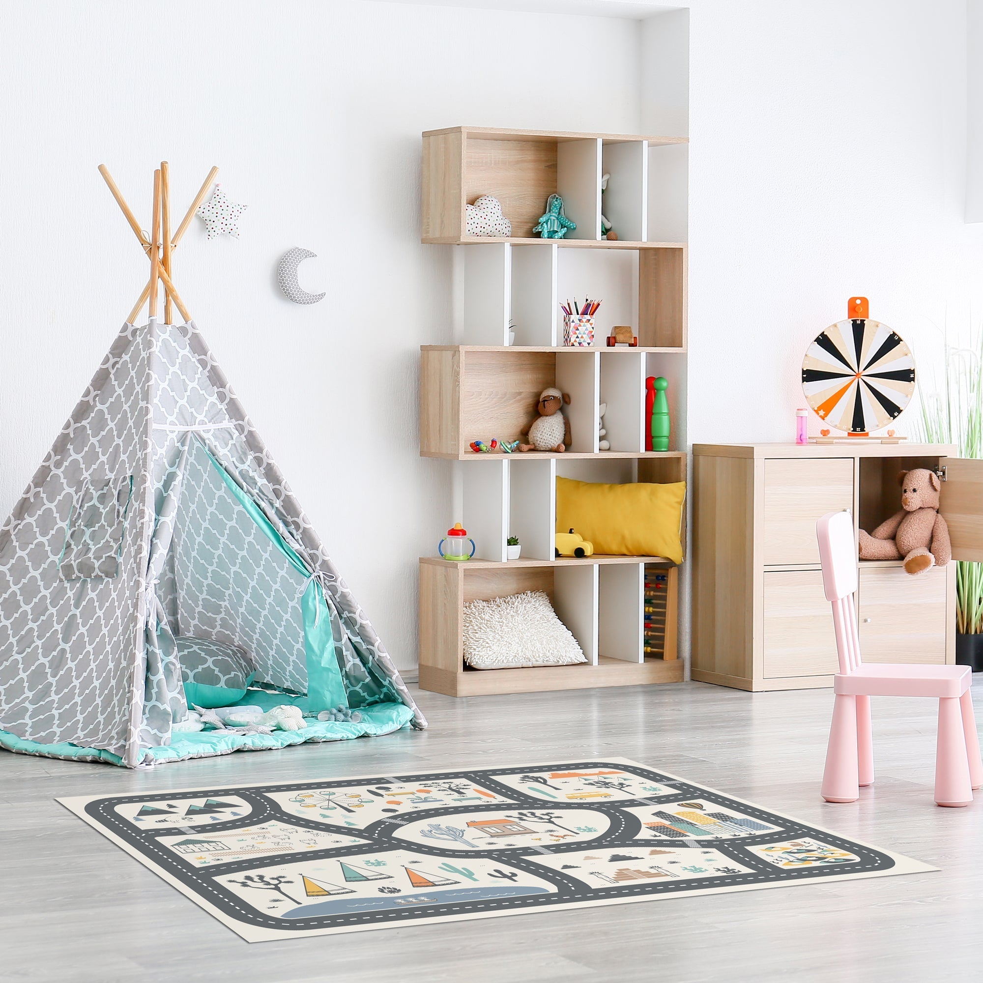 Tapis & set de table en vinyle -Alma - 021627 - Alix & Andréa