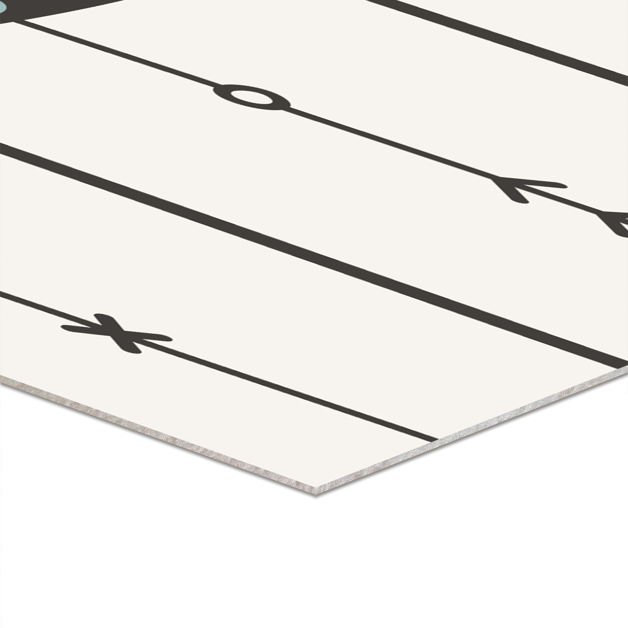 Lot de 4 sets de table en vinyle / Julieta