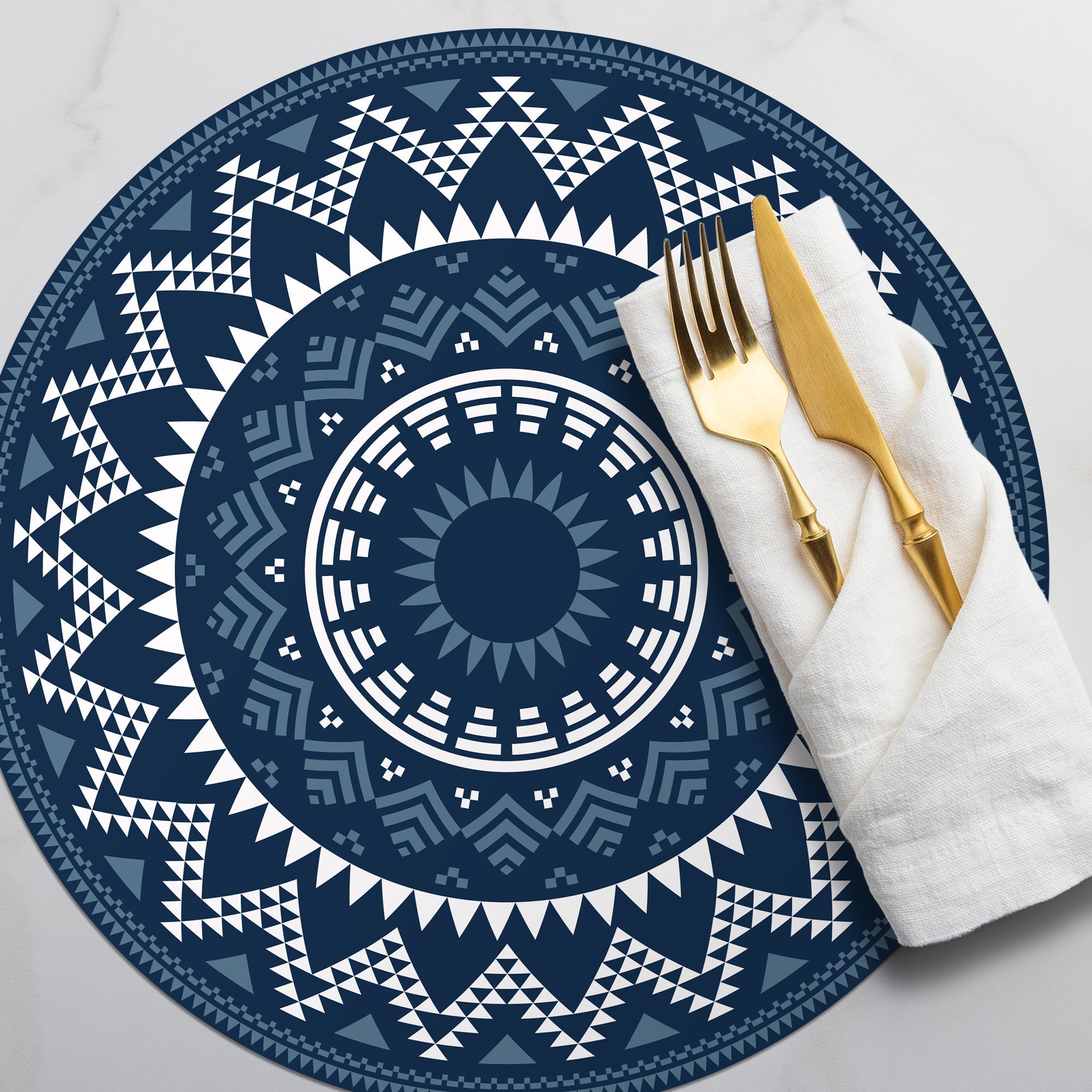 Tapis & set de table en vinyle -Harlee - 022327 - Alix & Andréa