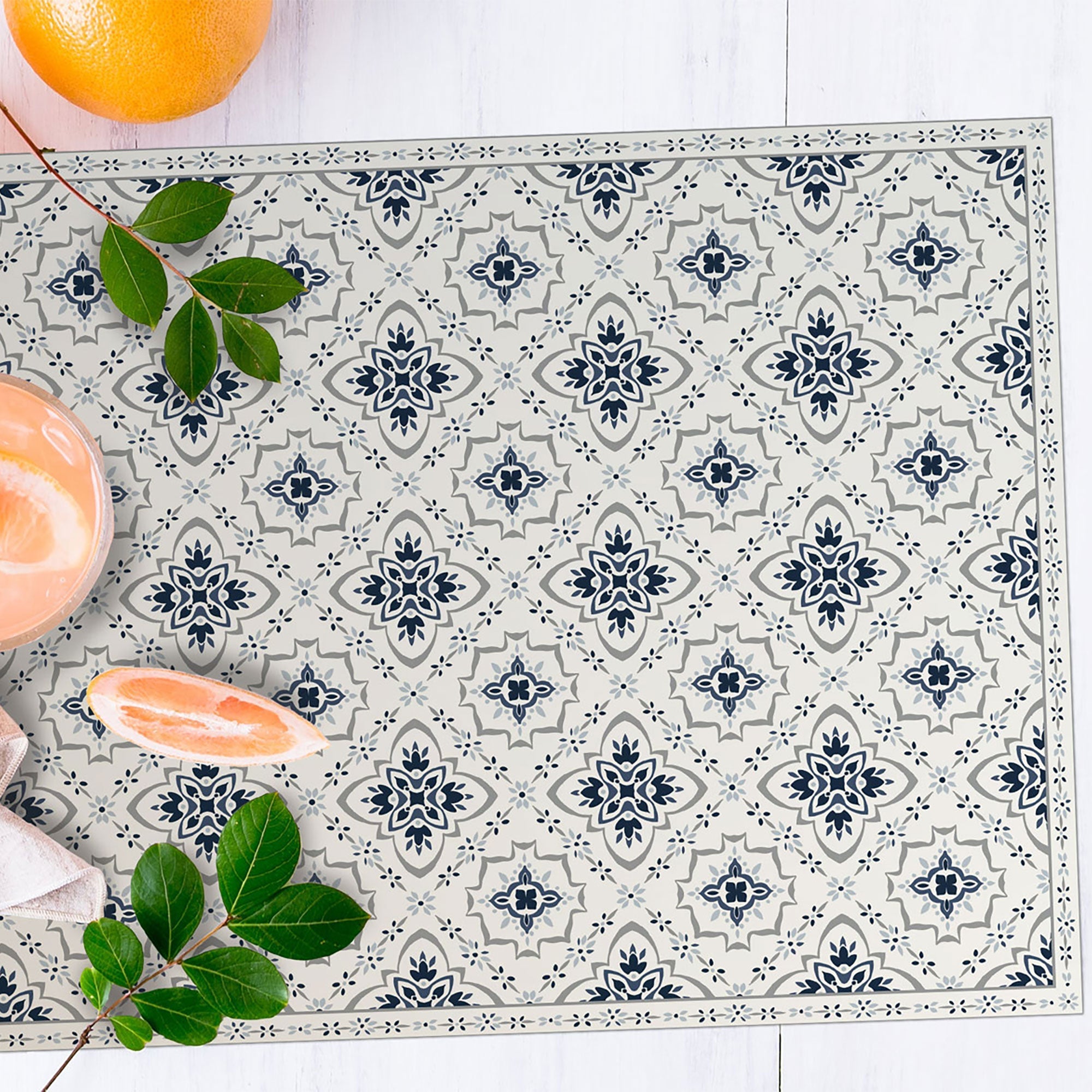 Tapis & set de table en vinyle -Ella - 023638 - Alix & Andréa