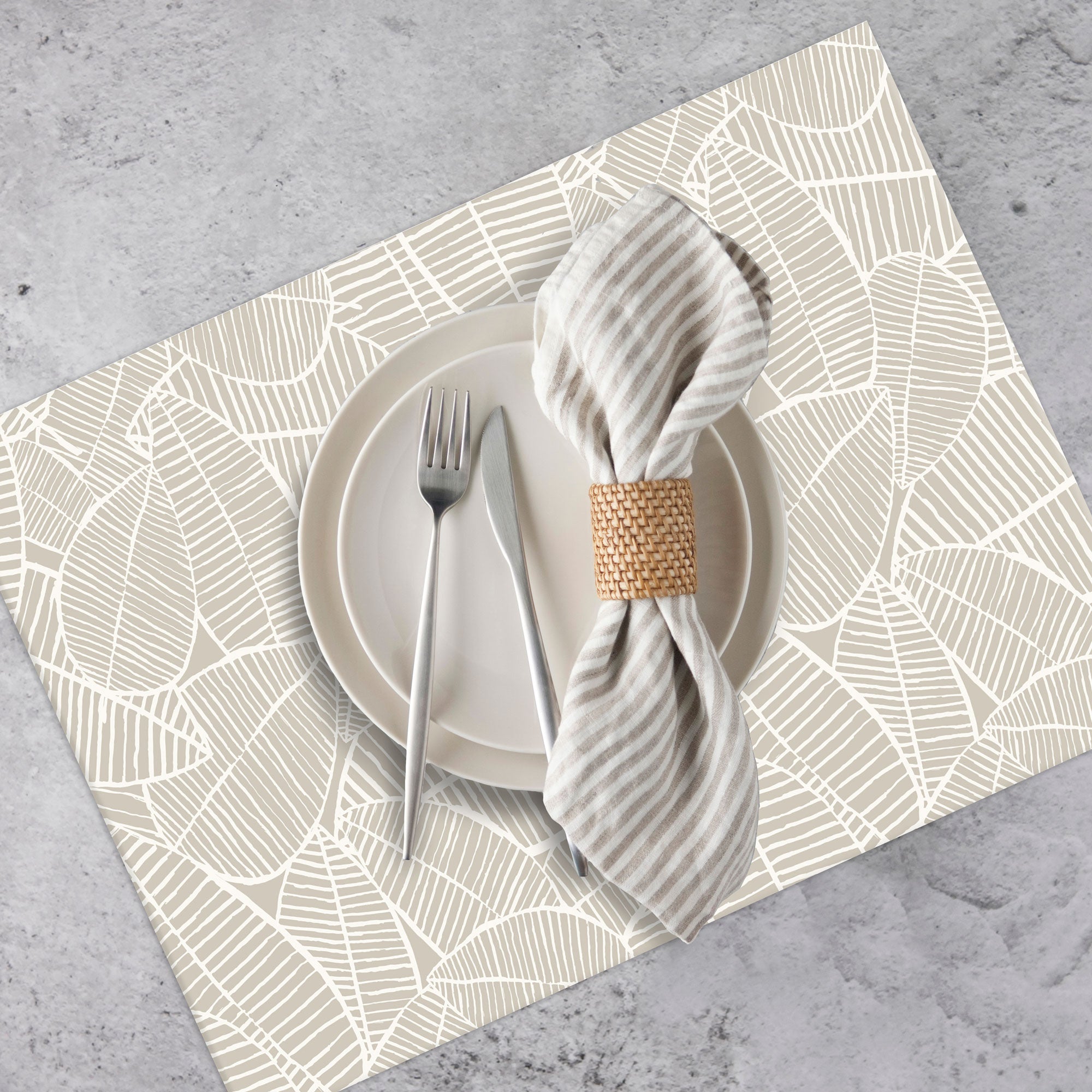Tapis & set de table en vinyle -Winnie - 023732 - Alix & Andréa