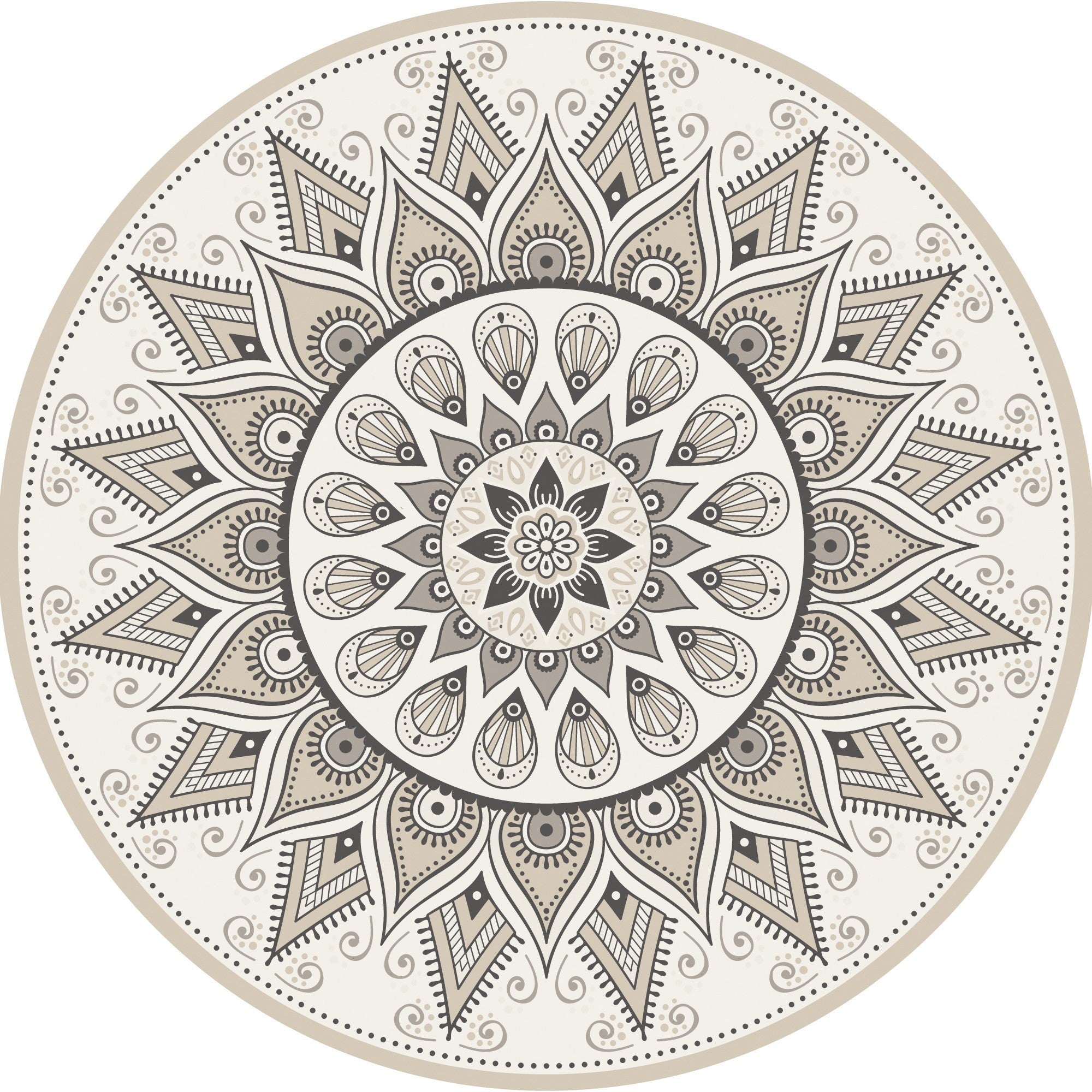 Lot de 4 sets de table en vinyle / Penelope
