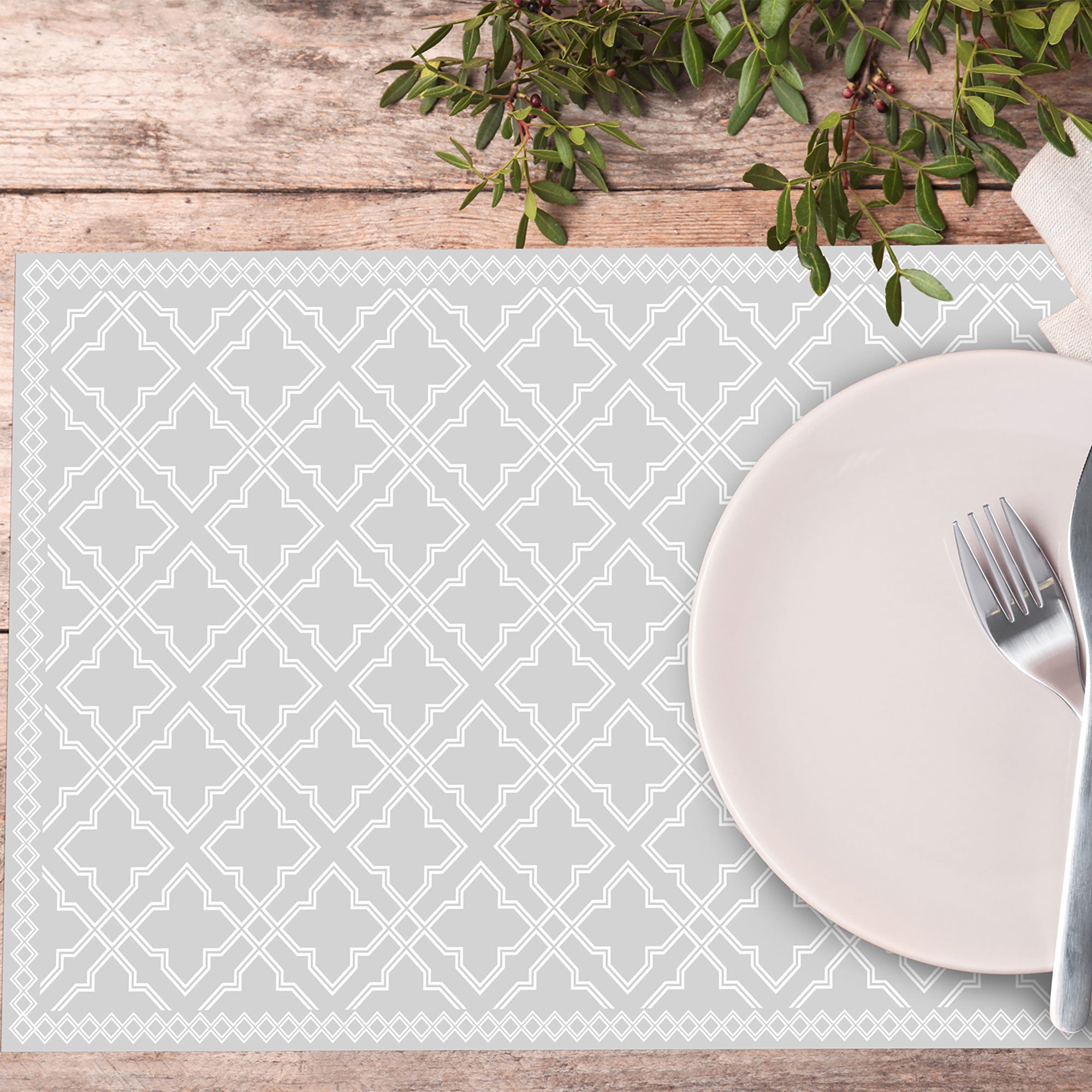 Tapis & set de table en vinyle -Ellie - 023738 - Alix & Andréa