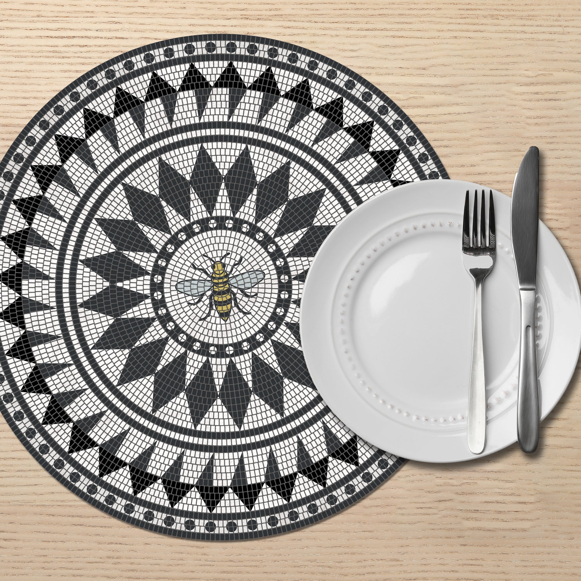 Tapis & set de table en vinyle -Kinsley - 032171 - Alix & Andréa