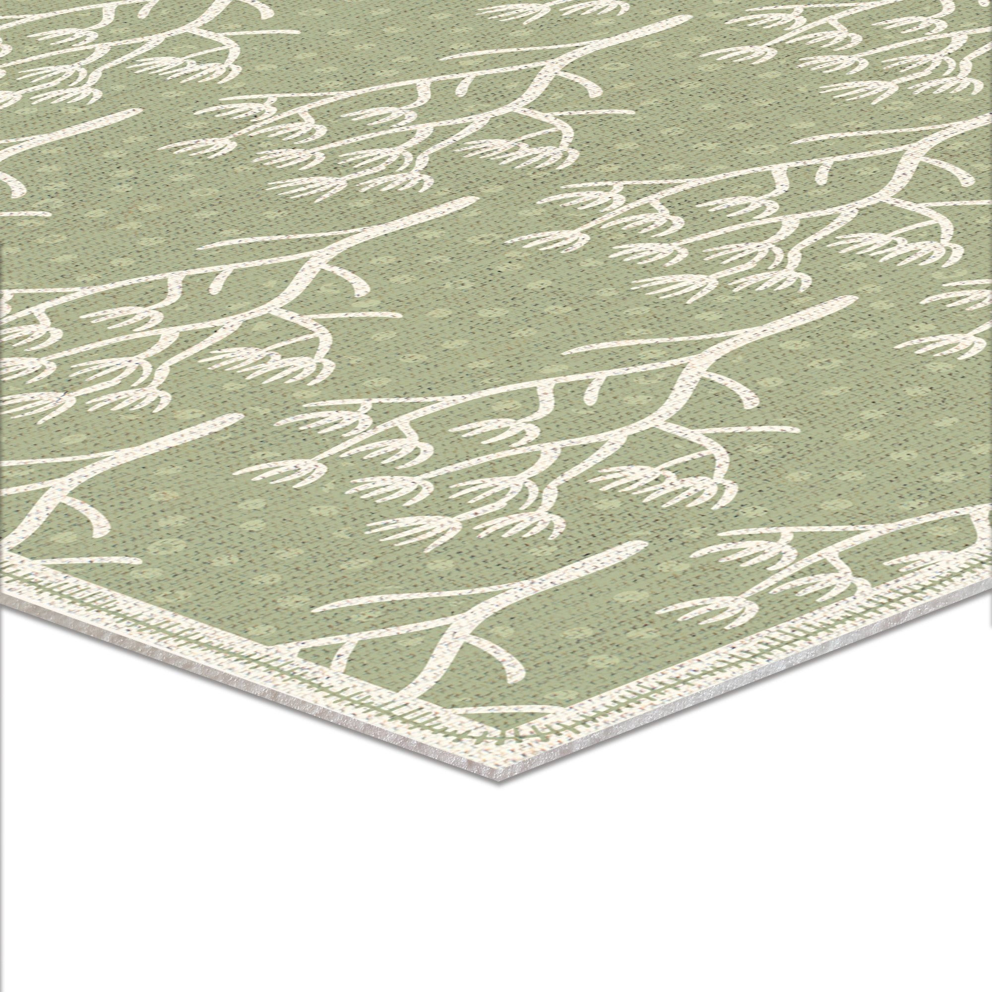 Lot de 4 sets de table en vinyle / Sylvie