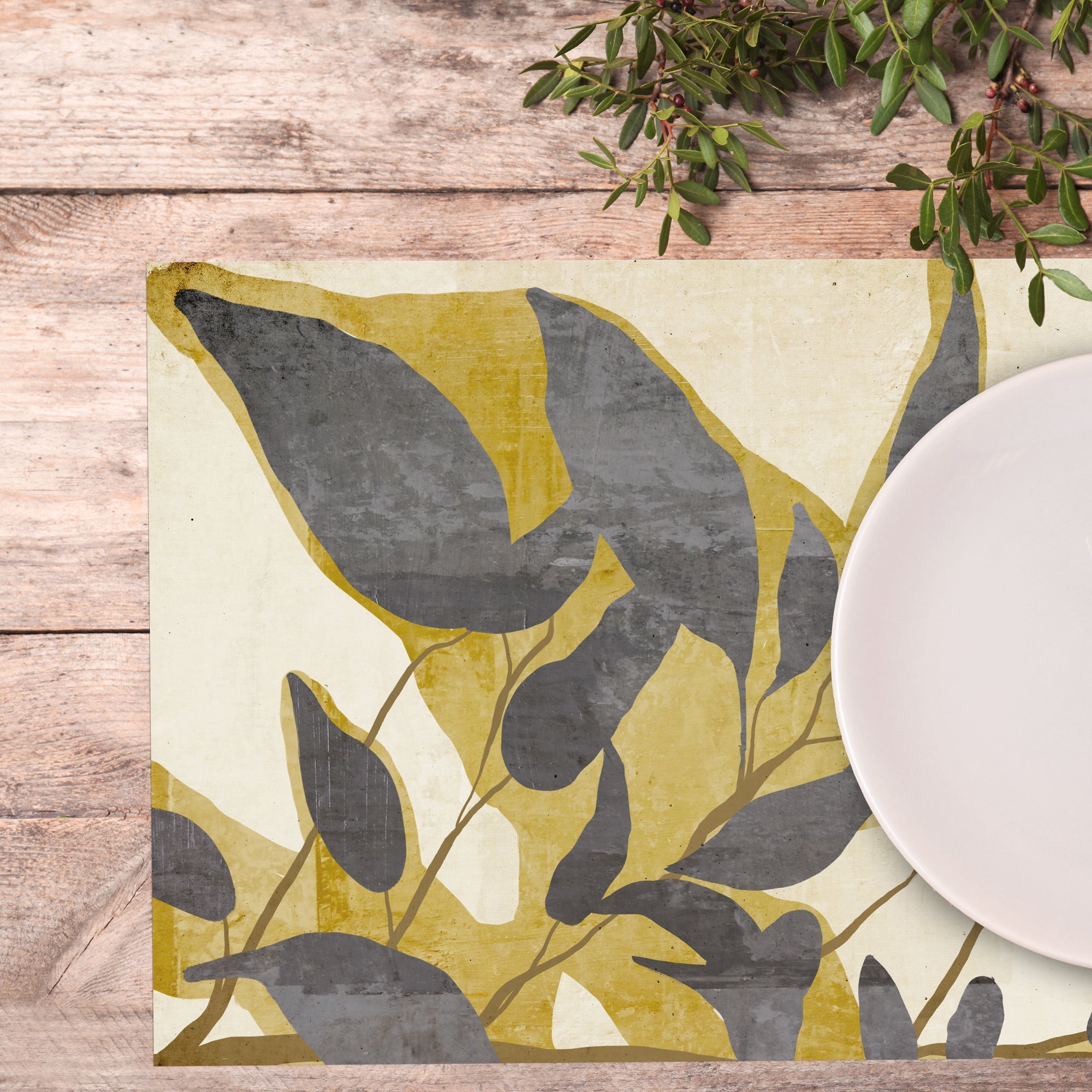 Tapis & set de table en vinyle -Tiffany - 041052 - Alix & Andréa