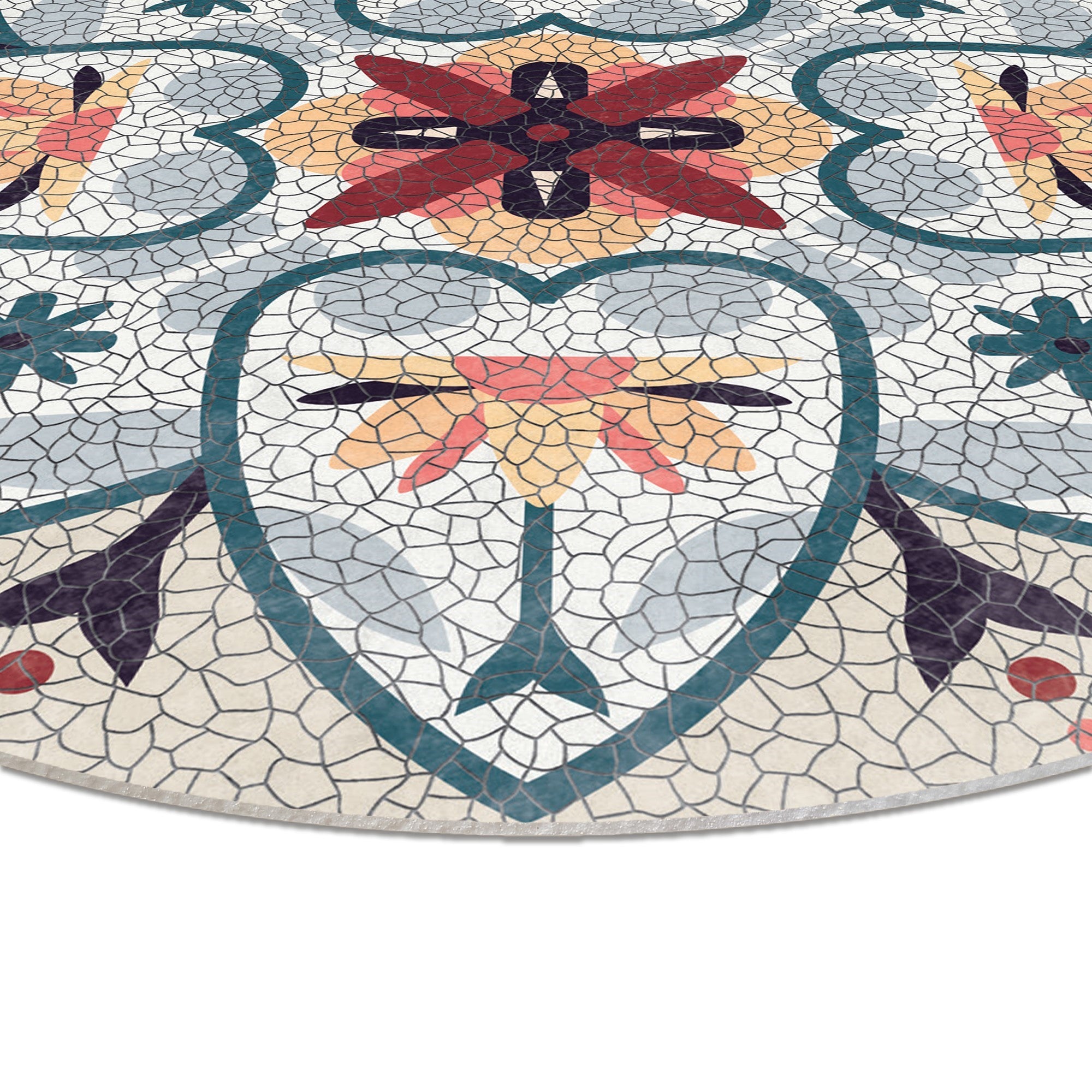 Lot de 4 sets de table en vinyle / Vivian