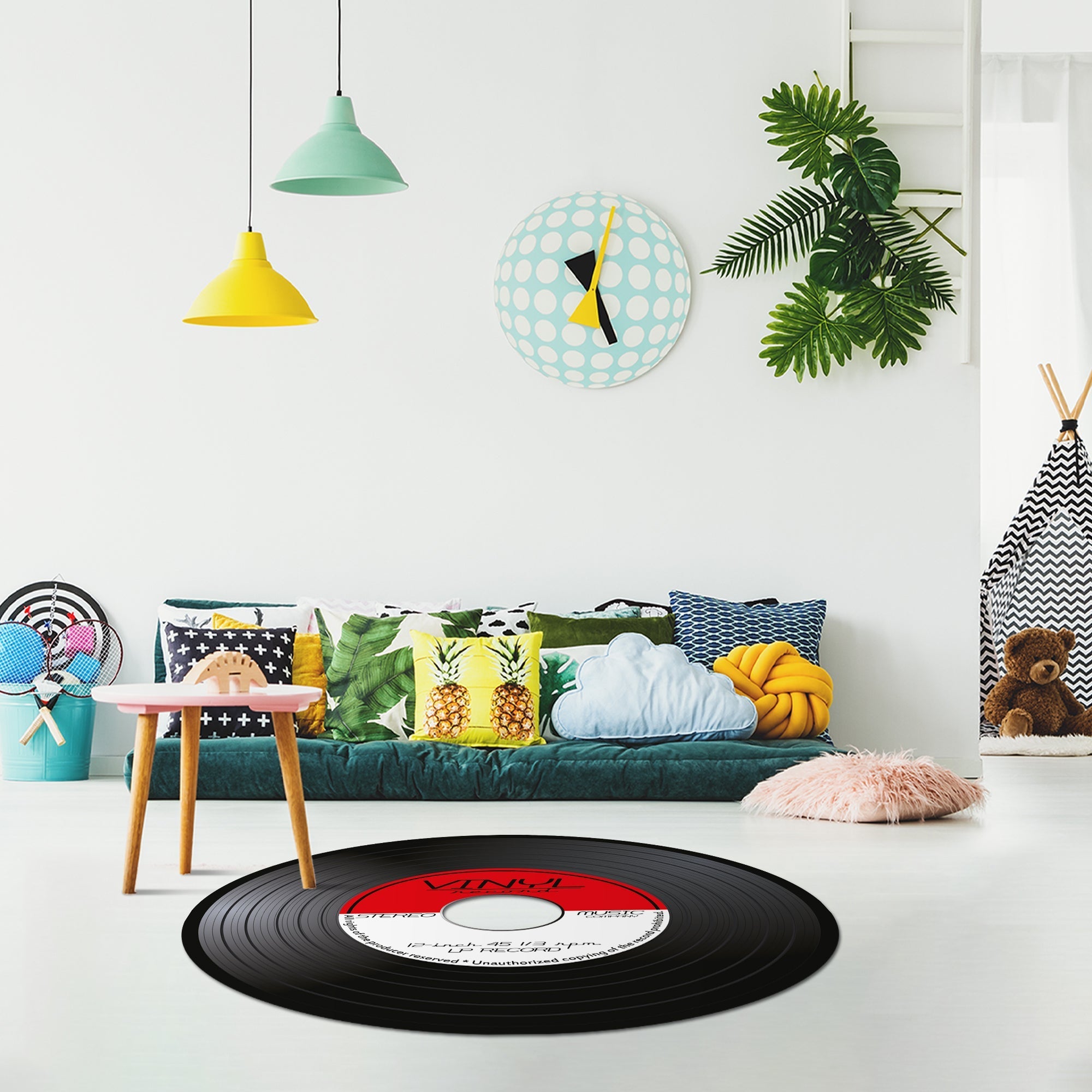 Tapis & set de table en vinyle -Leslie - 049793 - Alix & Andréa