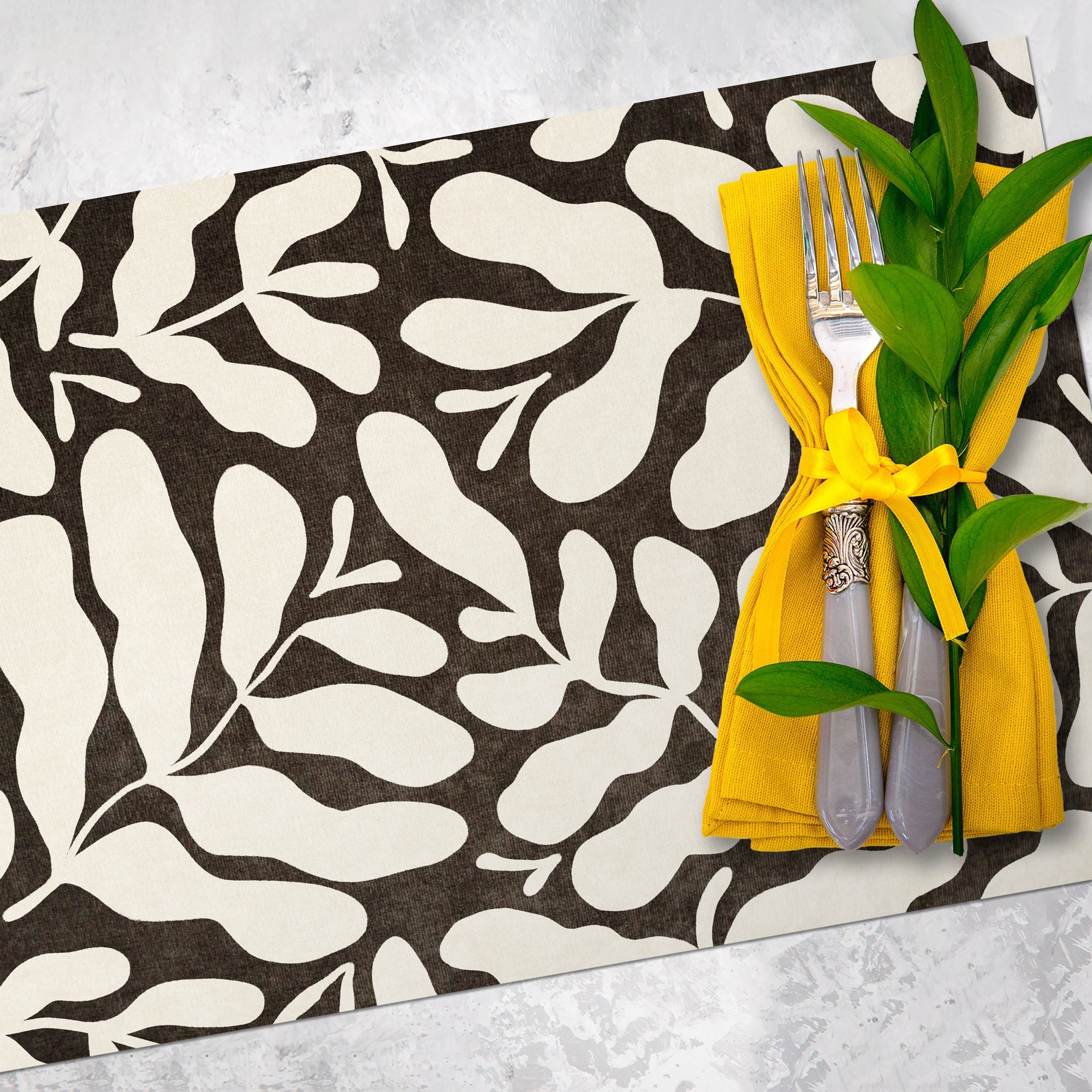Tapis & set de table en vinyle -Persephone - 051995 - Alix & Andréa