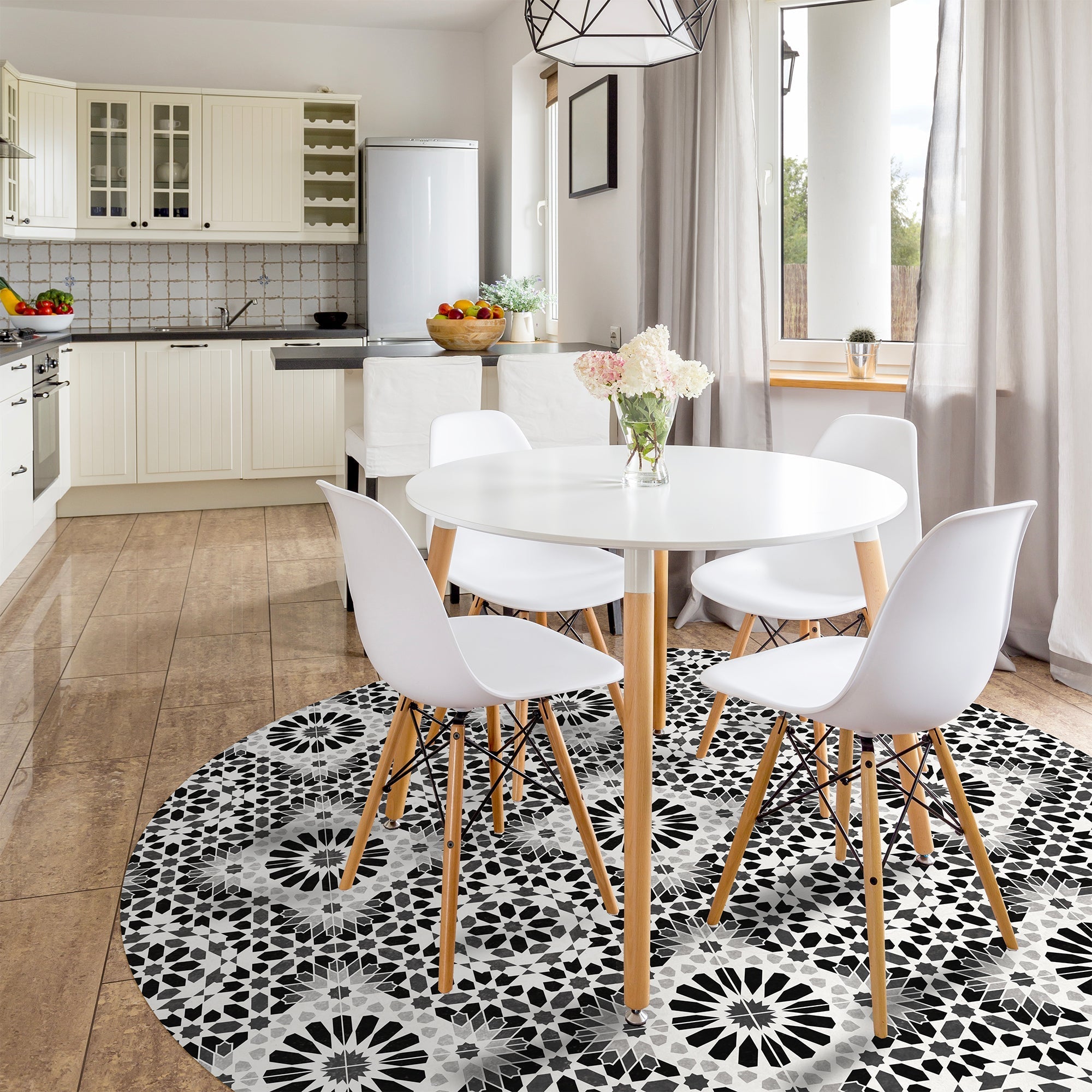 Tapis & set de table en vinyle -Edward - 055963 - Alix & Andréa