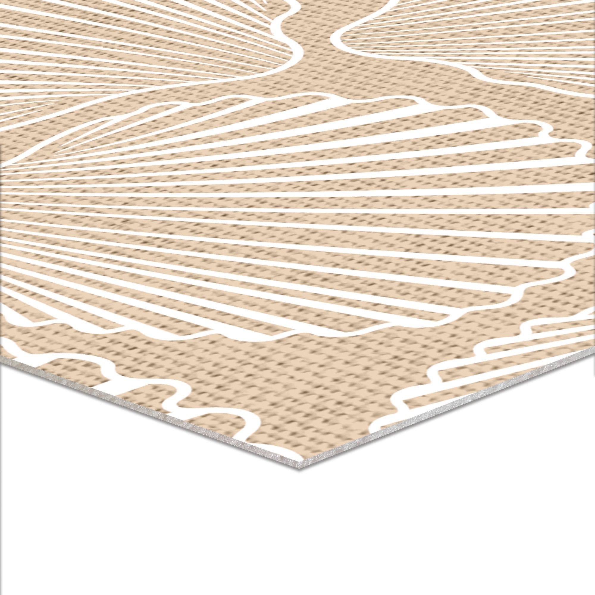Lot de 4 sets de table en vinyle / Emelia