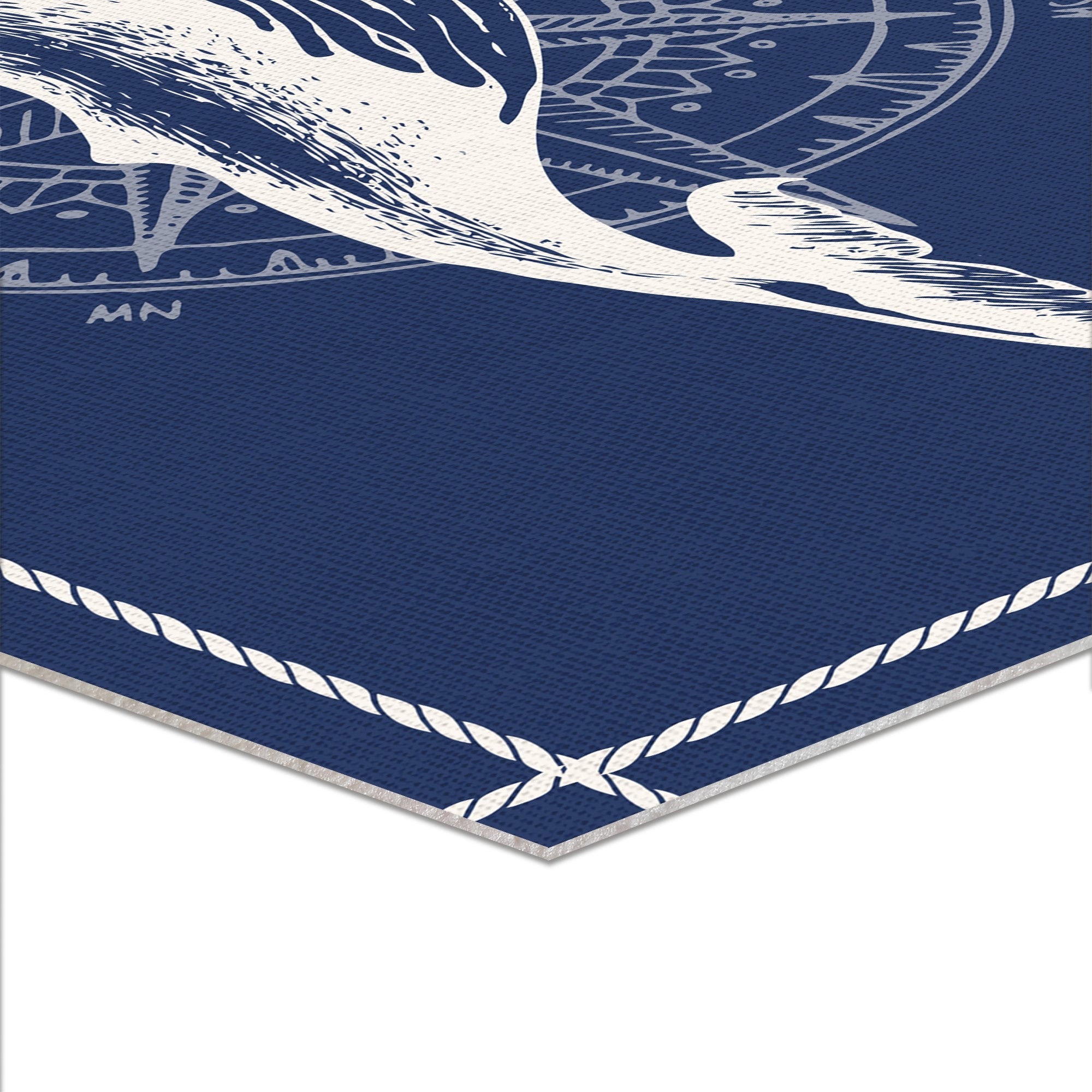 Lot de 4 sets de table en vinyle / Astrid