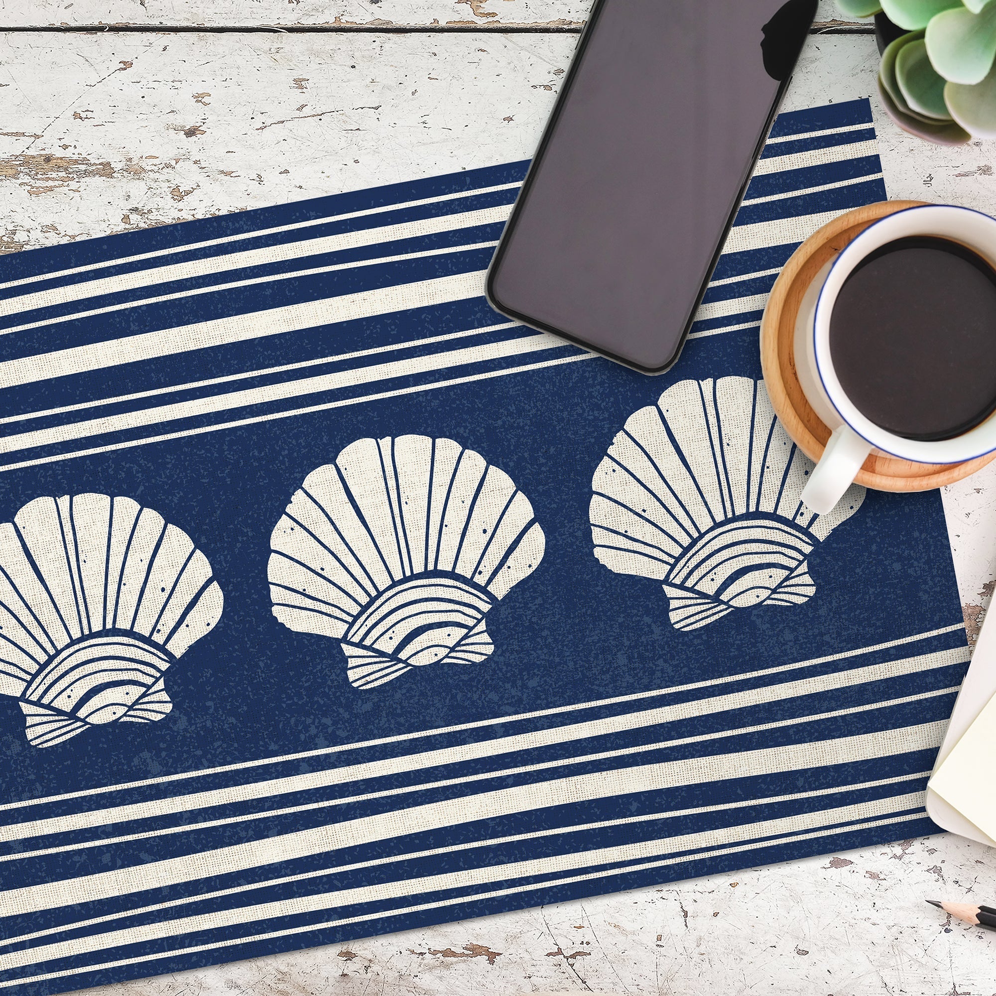 Tapis & set de table en vinyle -Gwendolyn - 056712 - Alix & Andréa