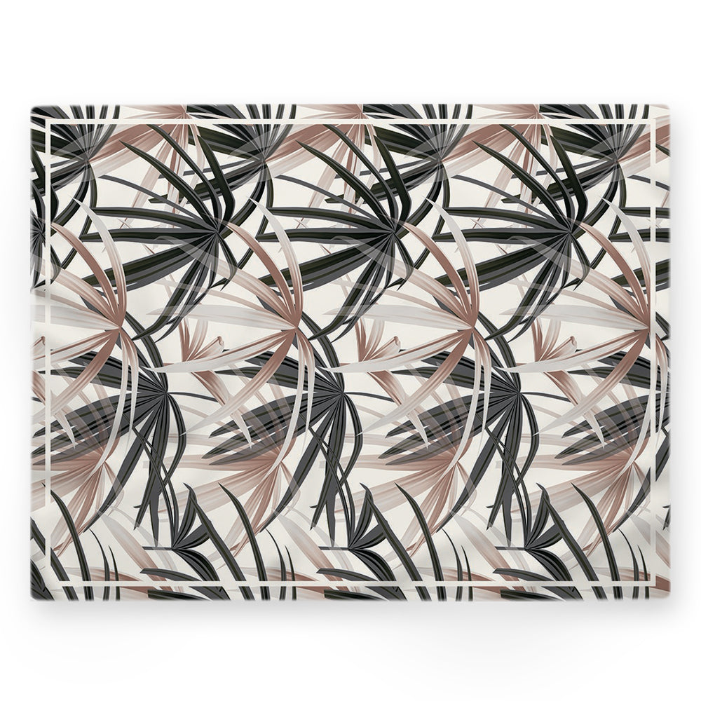 Nappe feuilles – Multicouleur – 140×220 cm