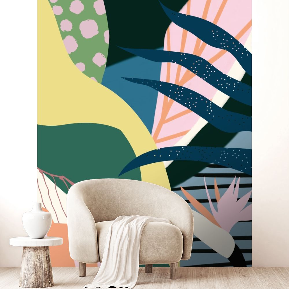 Papier peint "Explosion naturelle vive"