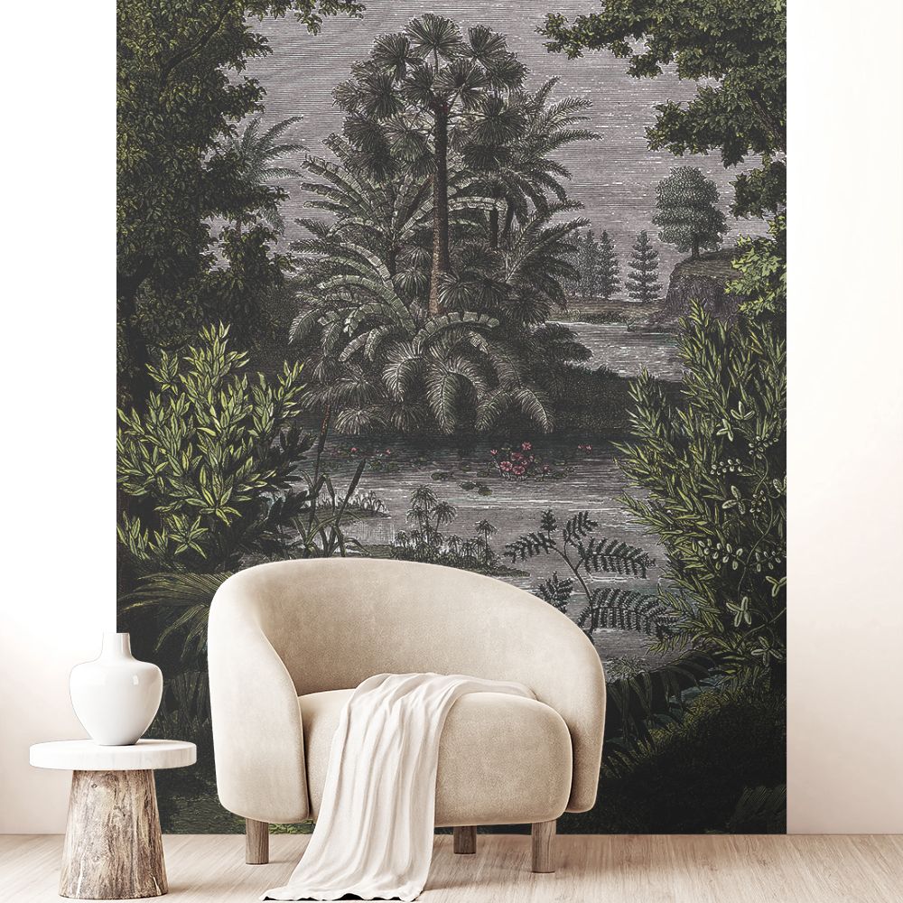 Papier peint "Forêt luxuriante"