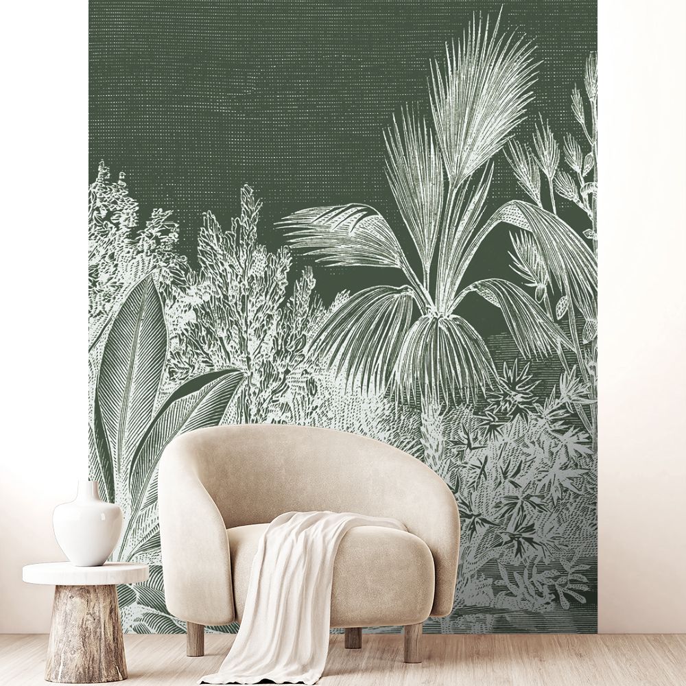 Papier peint "Nature luxuriante"