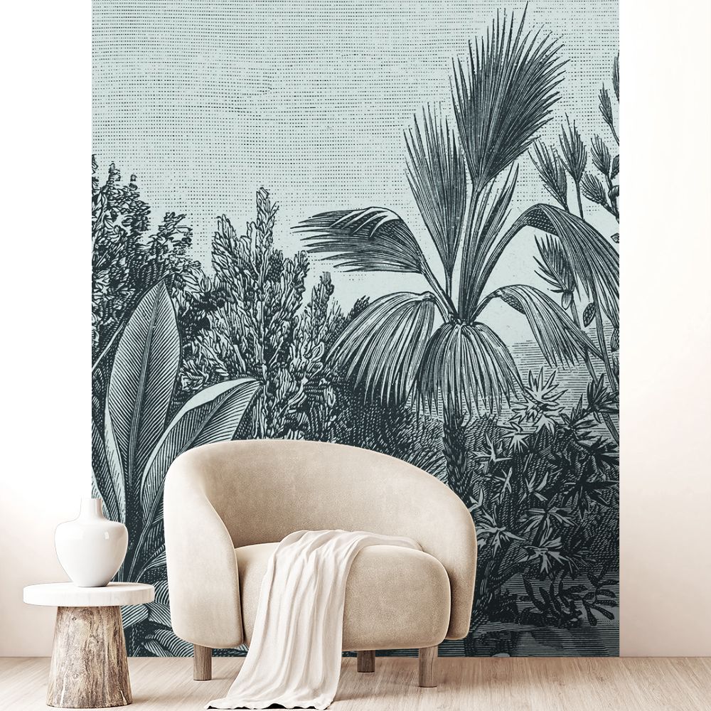 Papier peint "Jardin luxuriant"