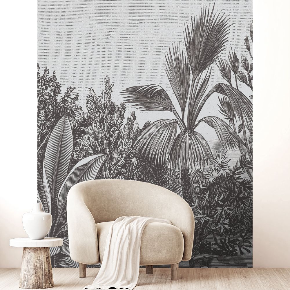 Papier peint "Jardin luxuriant"