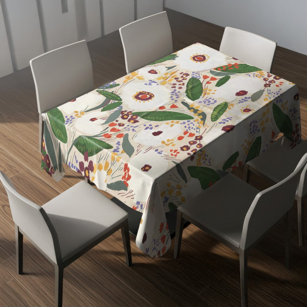 Nappe fleurs – mise en situation