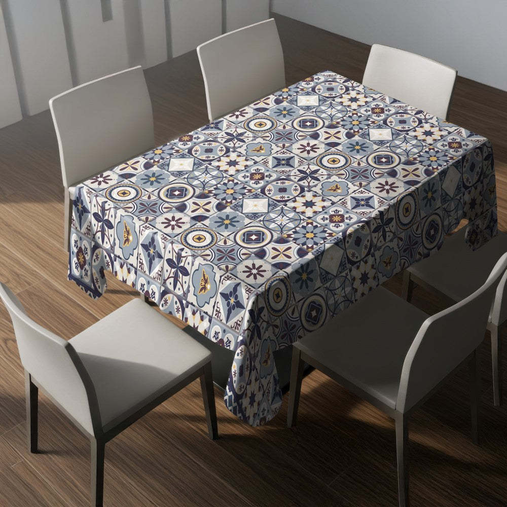 Nappe motifs géométriques – mise en situation