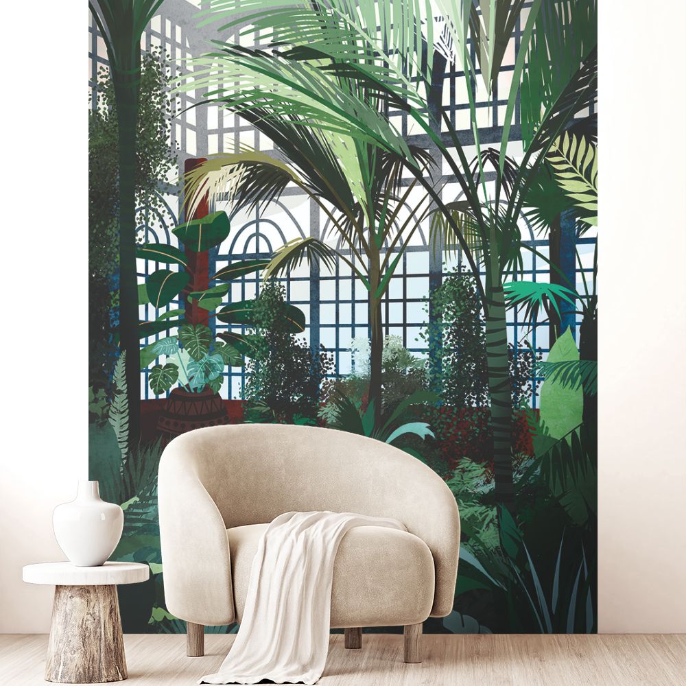 Papier peint "Forêt tropicale luxuriante"