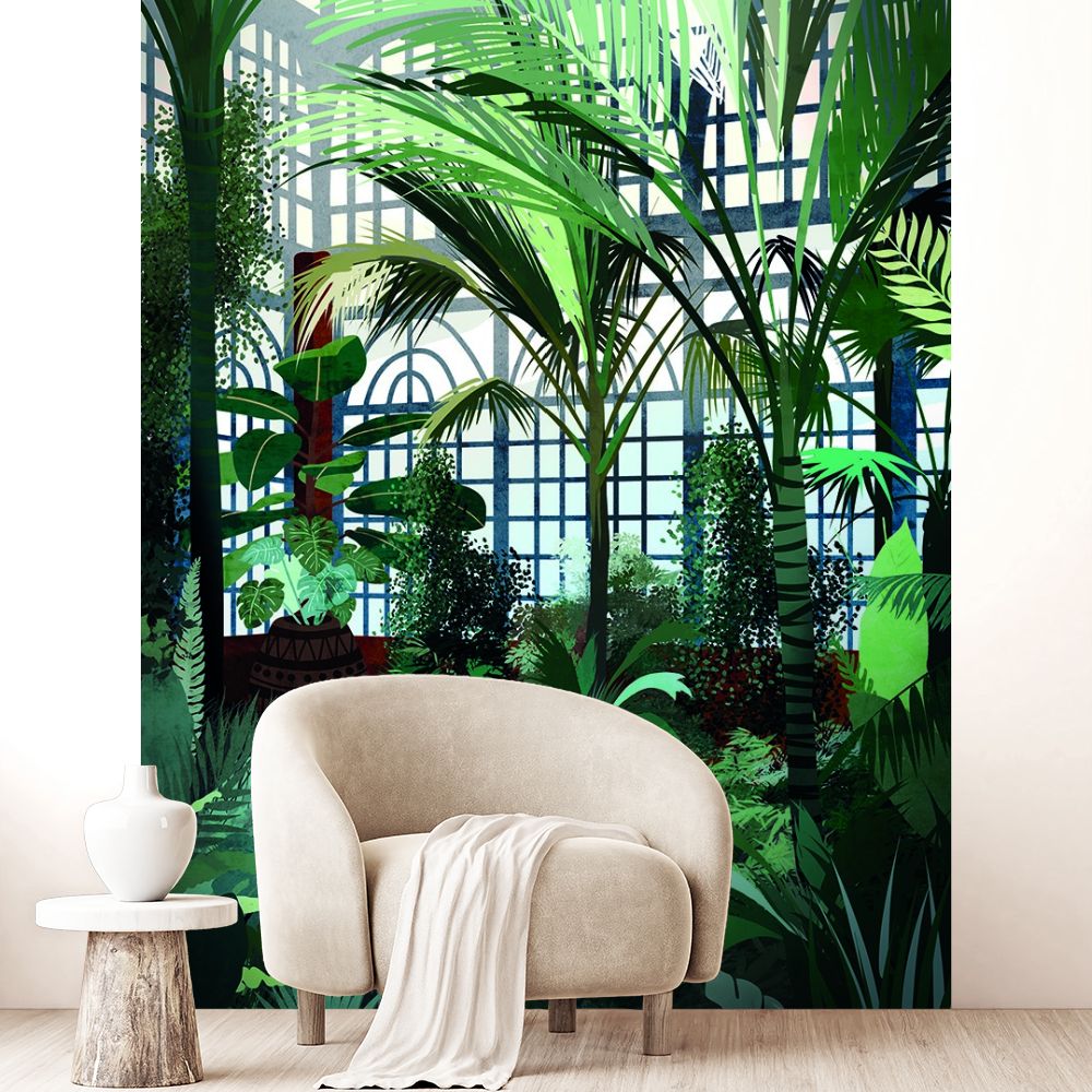Papier peint "Forêt tropicale luxuriante"