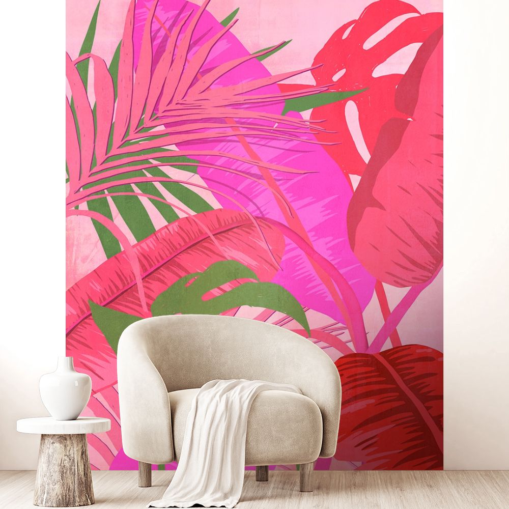 Papier peint "Feuillage vibrant"