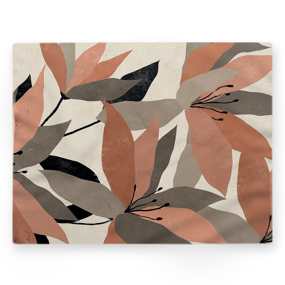 Nappe fleurs – Multicouleur – 140×220 cm