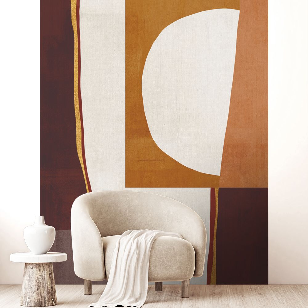 Papier peint "Formes modernes"
