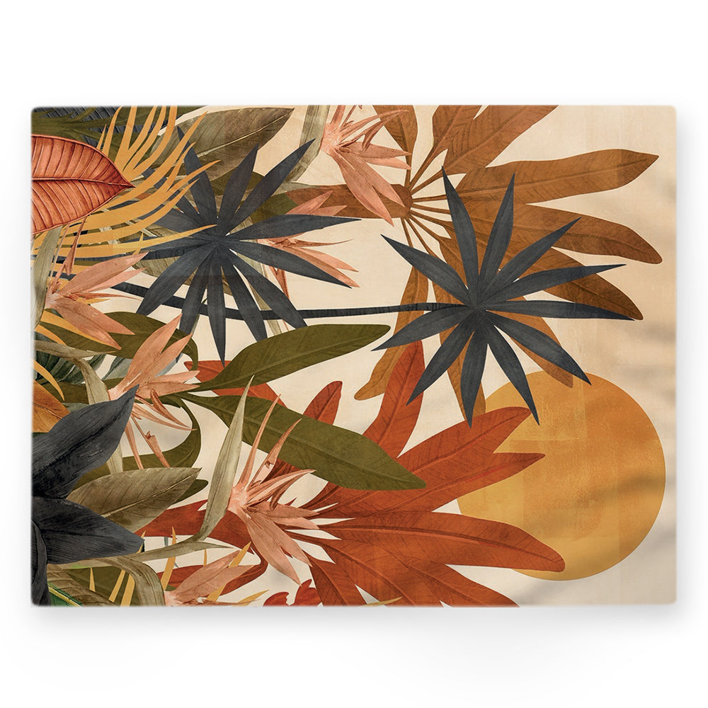 Nappe feuilles – Multicouleur – 140×220 cm