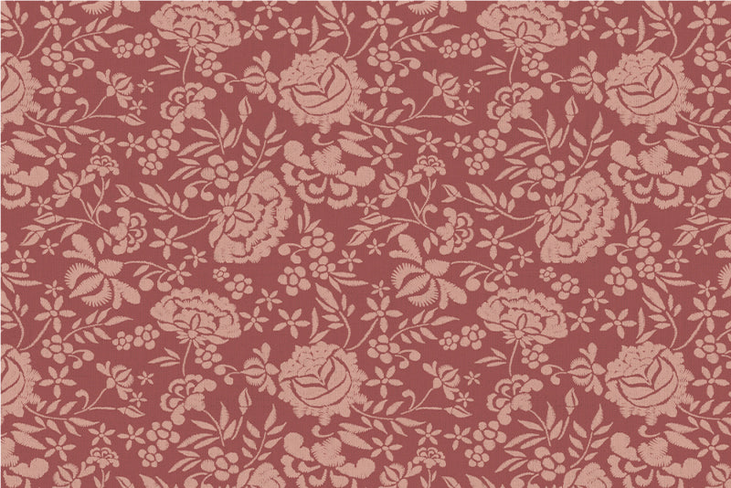 Lot de 4 sets de table en vinyle / Motif floral