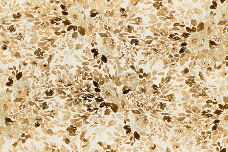 Lot de 4 sets de table en vinyle / Motif floral