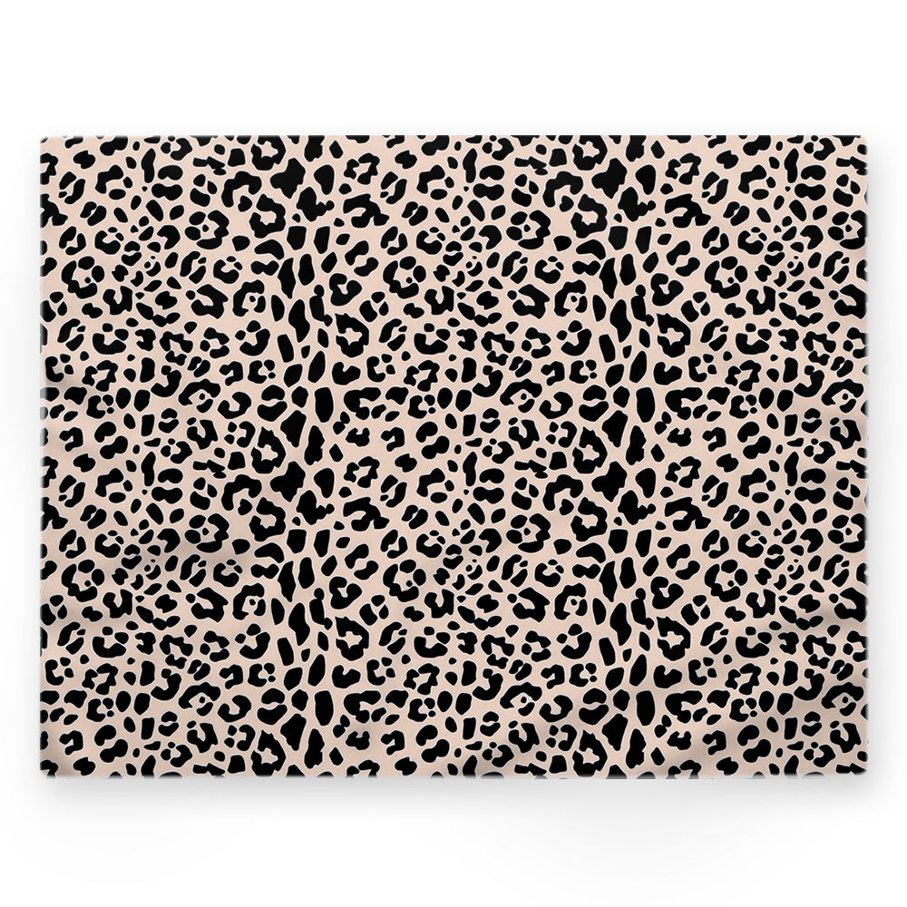 Nappe motif animal – Noir – 140×220 cm