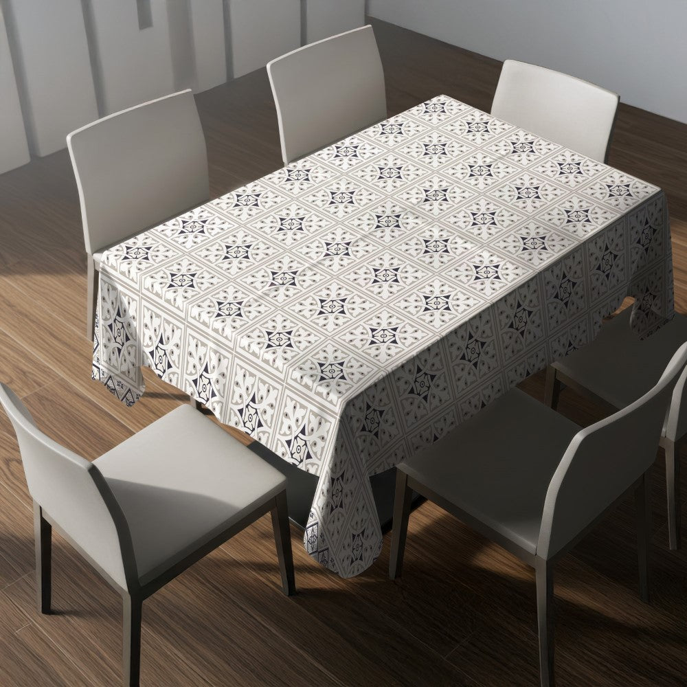 Nappe motifs géométriques – mise en situation