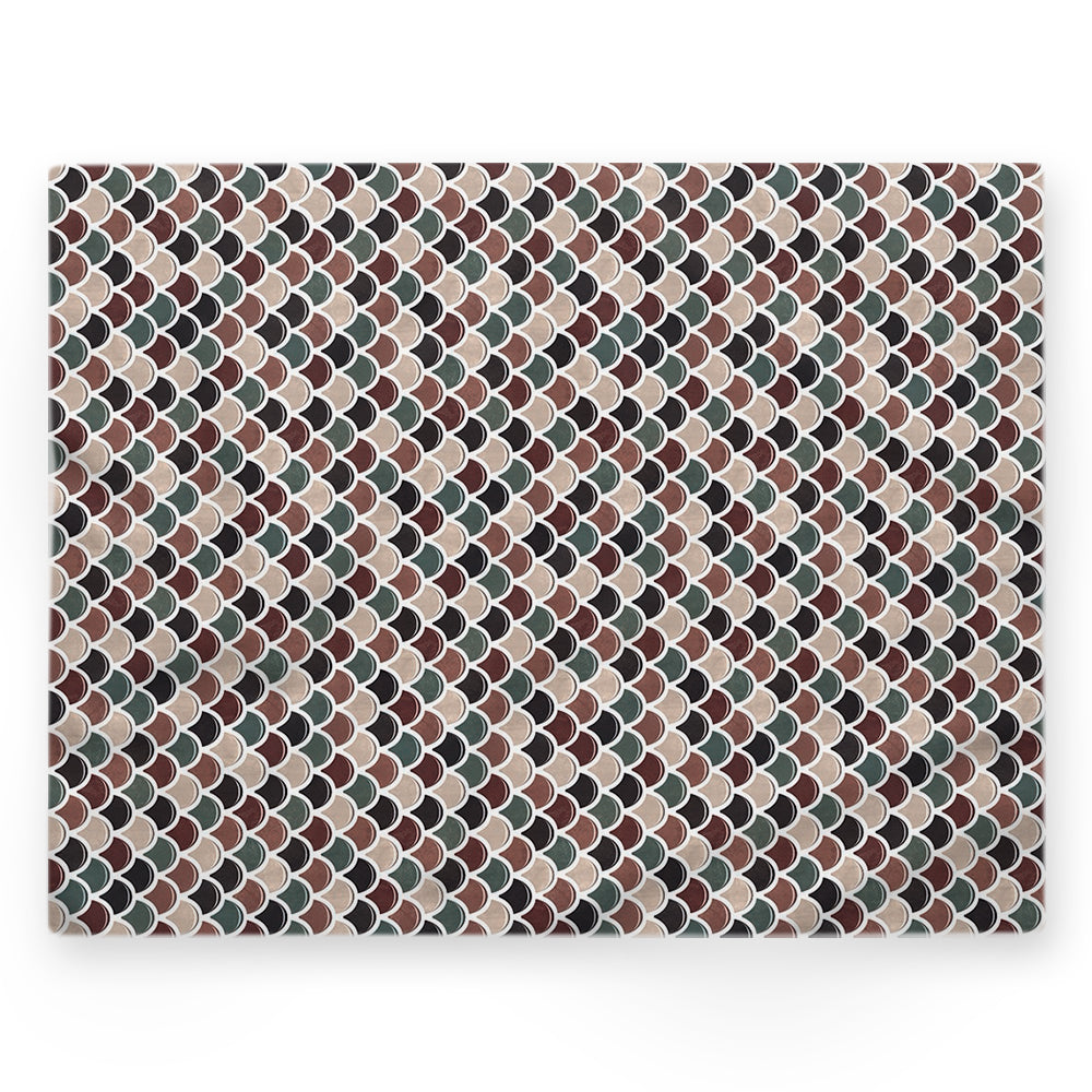 Nappe écailles – Multicouleur – 140×220 cm
