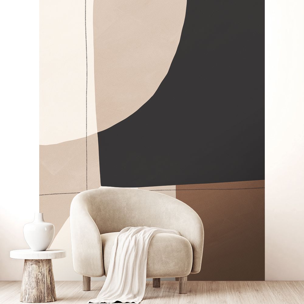 Papier peint "Formes modernes"