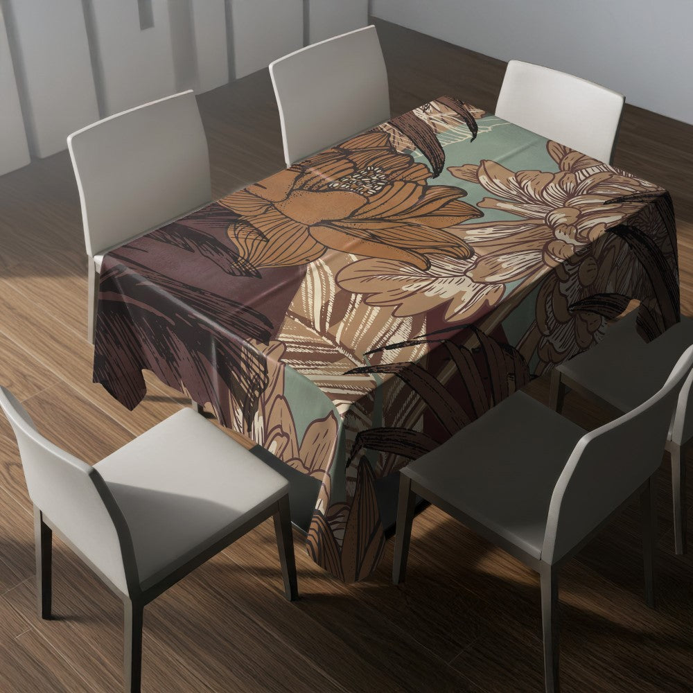 Nappe fleurs – mise en situation