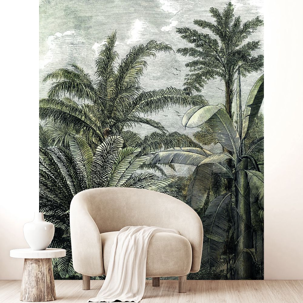 Papier peint "Nature luxuriante"