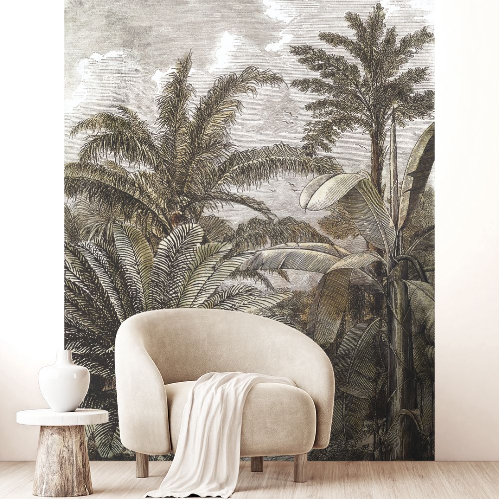 Papier peint "Nature luxuriante"