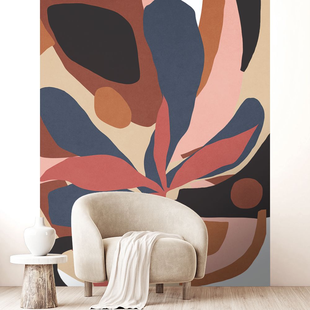 Papier peint "Motifs organiques audacieux"