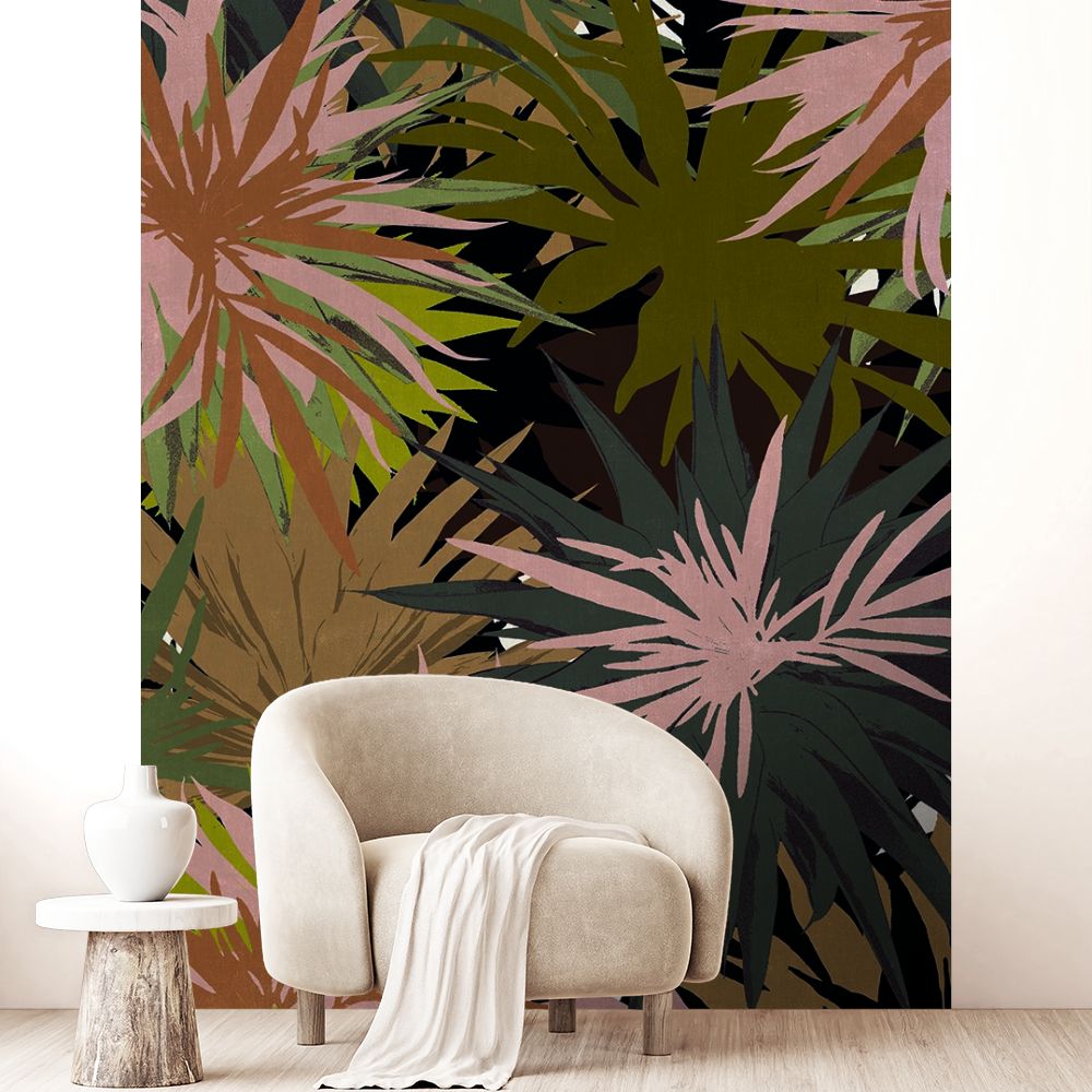 Papier peint "Motifs naturels dynamiques"